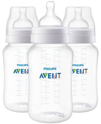 Avent Baby Philips Детские бутылочки Anti-Colic, 3 шт, 11oz