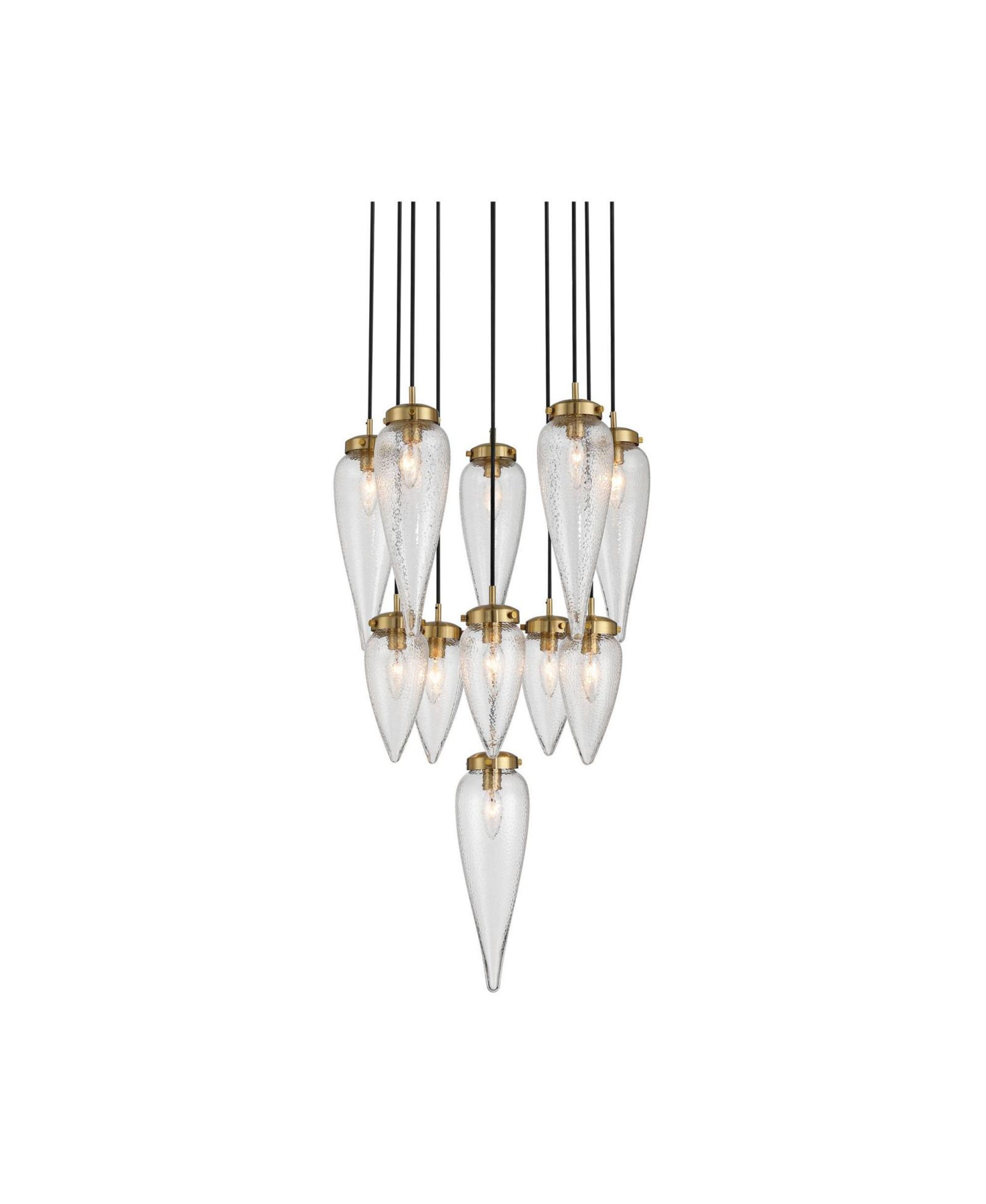 Люстра Possini Euro Design Odense 11-light Soft Gold