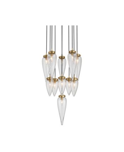 Люстра Possini Euro Design Odense 11-light Soft Gold