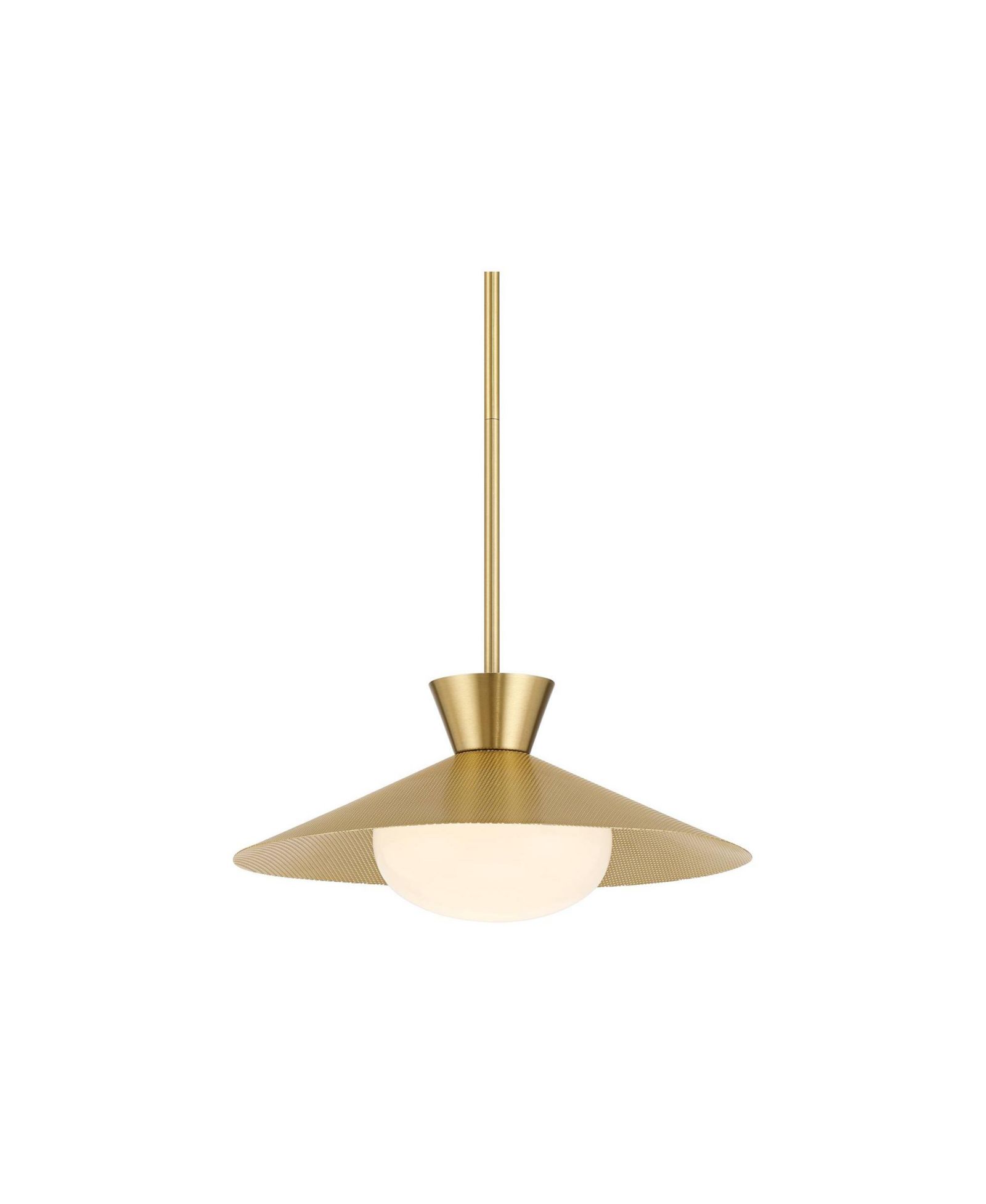 Possini Euro Design  Scherer  Antique Brass Pendant Light