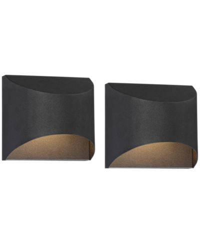 Набор уличных настенных светильников Possini Euro Design Ratner Modern, 2 шт. LED
