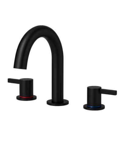 BUSDAYS Смеситель для раковины 8 Inch с двумя рукоятками и изливом 360 градусов