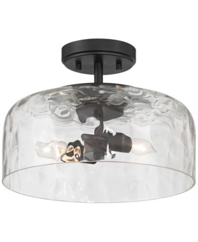 Потолочный светильник Possini Euro Design Luther Water Glass 2-Light