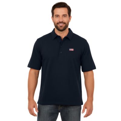 KingSize Men's Men s Americana Polo Shirt