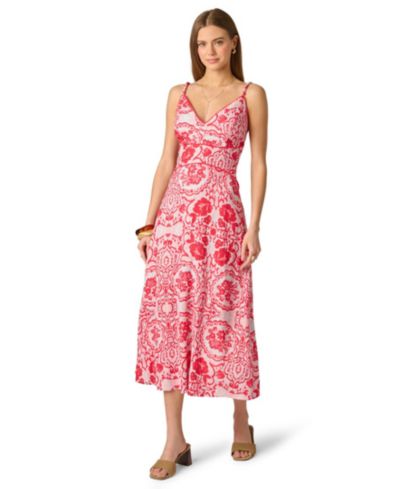 Adrianna Women's V-Neck Midi Dress