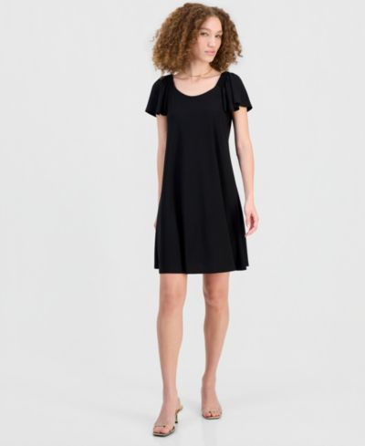 Robbie Bee Women's On/Off-The-Shoulder Dress