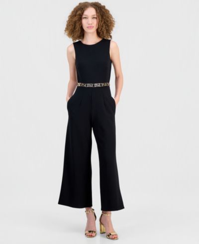 Женский комбинезон Robbie Bee Belted Sleeveless Jumpsuit