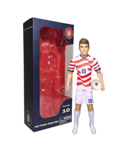 Коллекционная фигурка футболиста Banbo Toys SOCKERS 2026 USMNT Christian Pulisic 8"