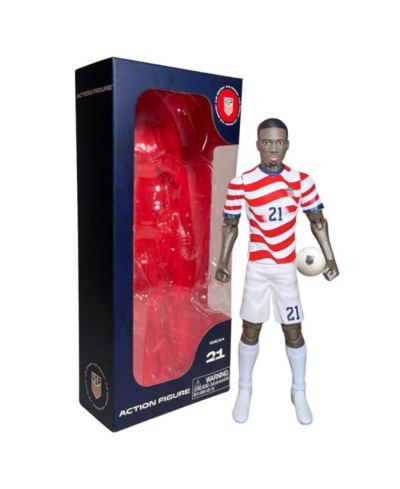 Коллекционная фигурка футболиста Banbo Toys SOCKERS 2026 USMNT Tim Weah