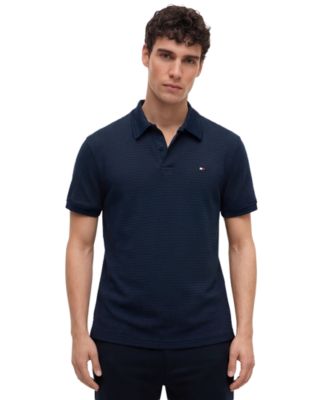 Tommy Hilfiger Men's Performance Texture Regular-Fit Polo Shirt
