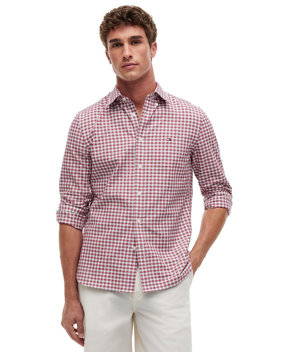 Tommy Hilfiger Men's Heritage Oxford Small Check Shirt
