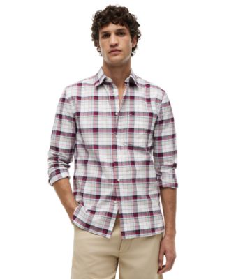 Мужская рубашка Tommy Hilfiger Oxford Medium Check Regular-Fit