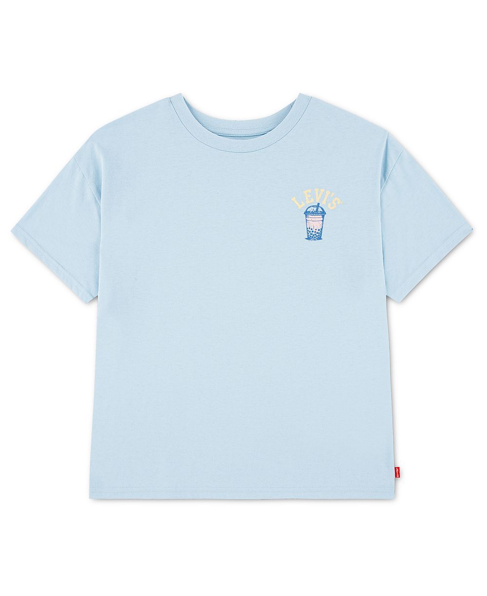 Футболка Levi's Girls' Boba Oversized Short-Sleeve