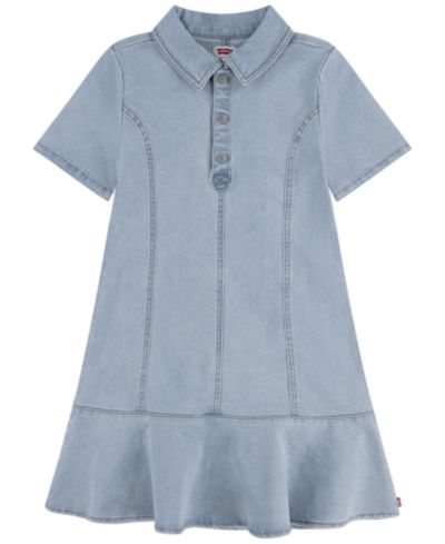 Детское платье Levi's Girls' 7-16 Short-Sleeve Dress