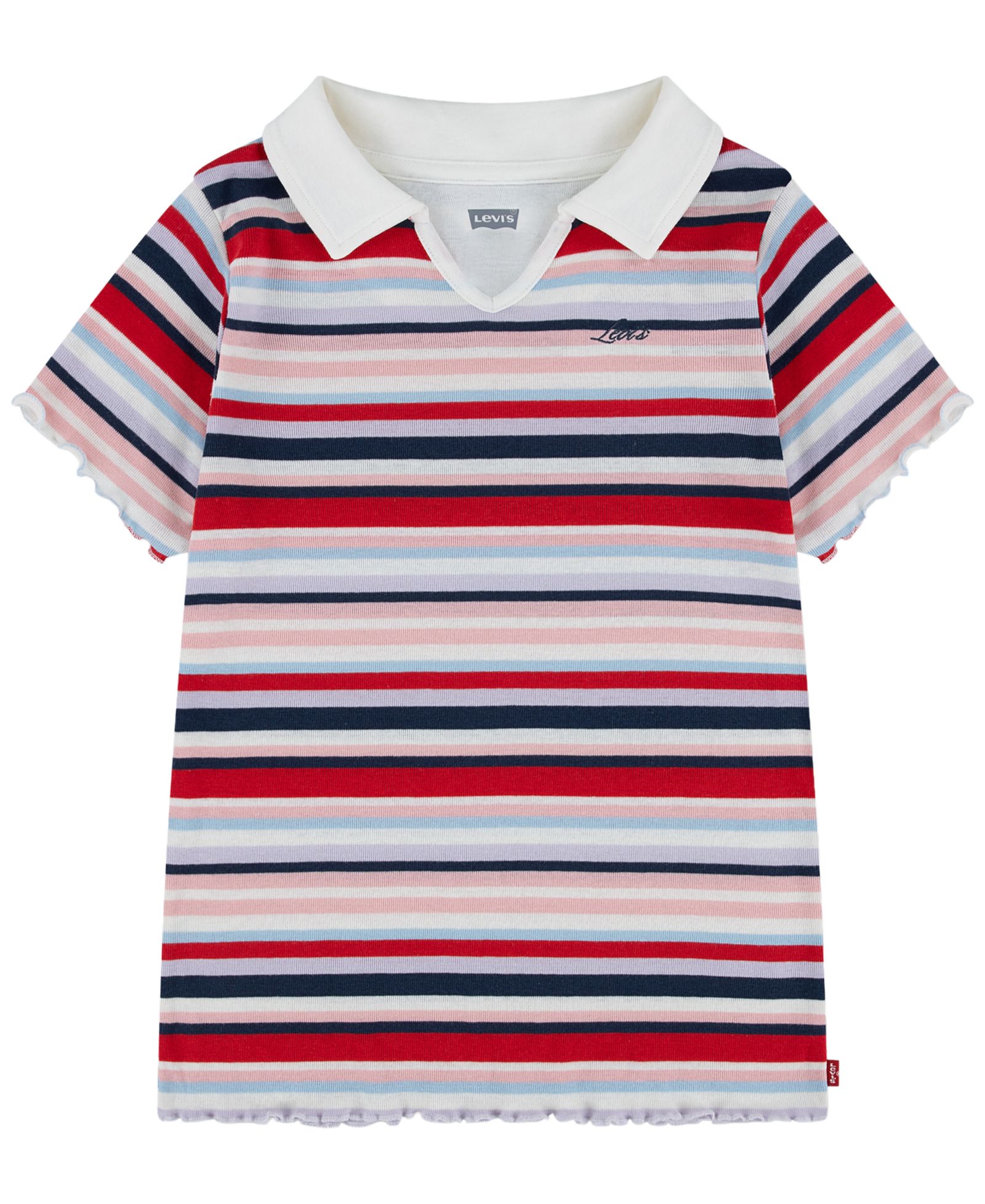 Поло рубашка Levi's для девочек 7-16 Polo Knit Short-Sleeve