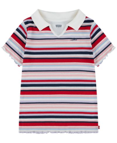 Поло рубашка Levi's для девочек 7-16 Polo Knit Short-Sleeve