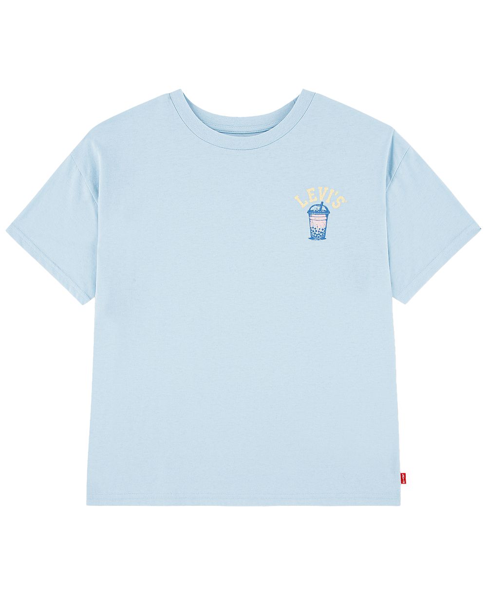 Детская футболка Levi's 7-16 Boba Oversized Crewneck T-Shirt