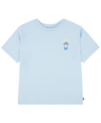 Levi's Girls' 7-16 Boba Oversized Crewneck T-Shirt