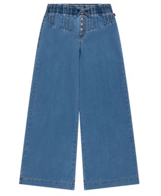 Levi's Girls 7-16 Pull On Pintuck Wide Dobby Pants