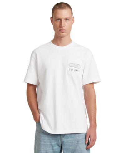G-Star Raw Men's Applique Graphic T-Shirt