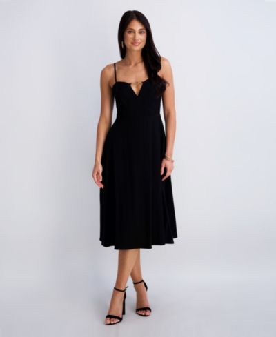 Siena Женский Sleeveless Keyhole Detail Midi Dress