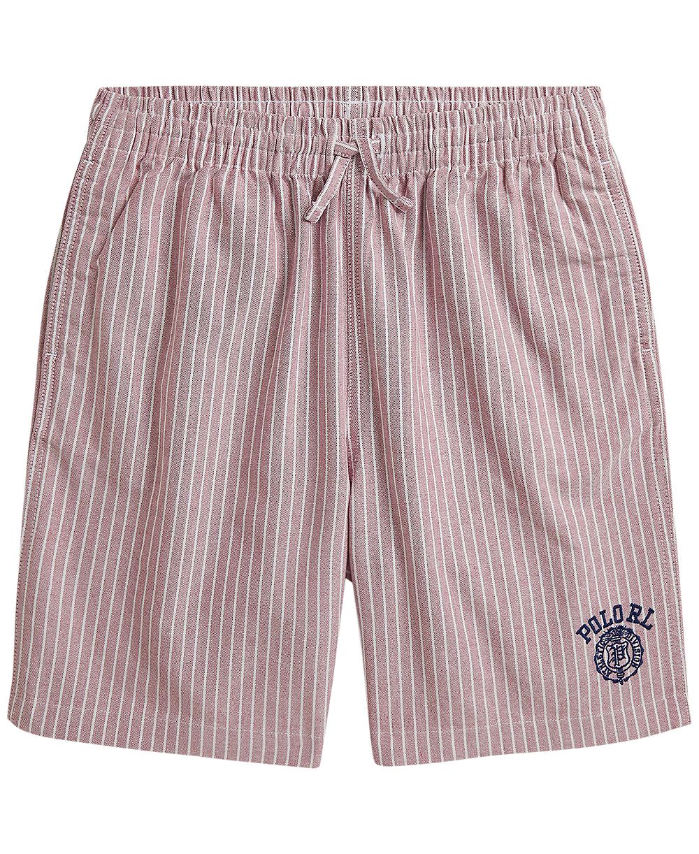 Polo Ralph Lauren Мальчики 8-20 Big Fit Striped Cotton Oxford Shorts
