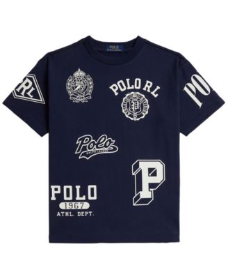 Polo Ralph Lauren Boys' 8-20 Big Fit Cotton Graphic T-Shirt