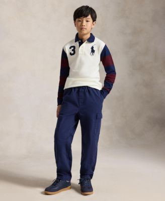 Polo Ralph Lauren Boys' 8-20 Big Pony Cotton Mesh Polo Shirt