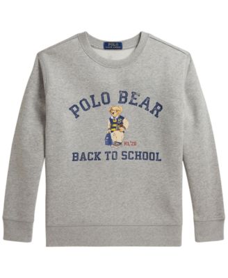 Polo Ralph Lauren Мальчик флисовая толстовка Polo Bear 8-20