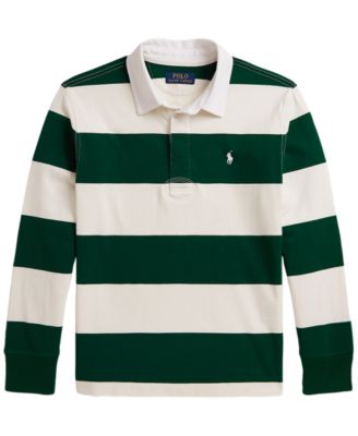 Детская рубашка Polo Ralph Lauren Boys' 8-20 Iconic Long-Sleeve Rugby