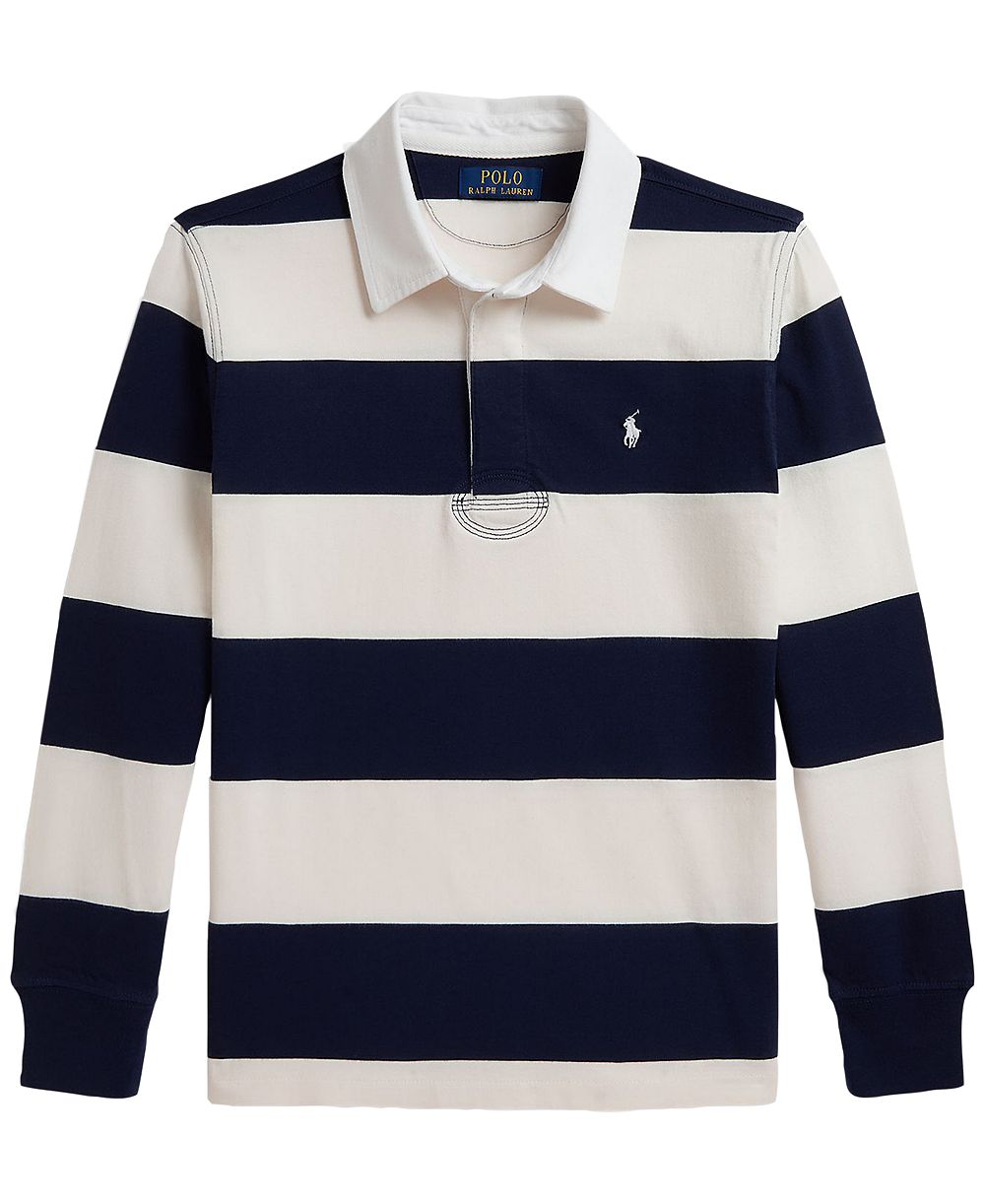 Детская рубашка Polo Ralph Lauren Boys' 8-20 Iconic Long-Sleeve Rugby