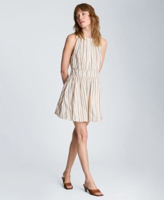 Kenneth Cole Women's Crewneck Bubble Mini Dress
