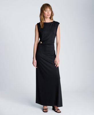 Kenneth Cole Women's Waist Drape Maxi Dress