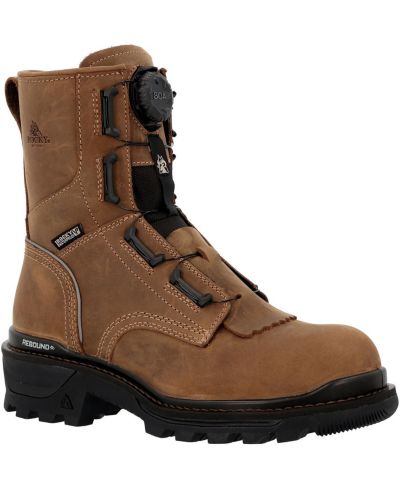 Мужские рабочие ботинки ROCKY Rams Horn Composite Toe Logger
