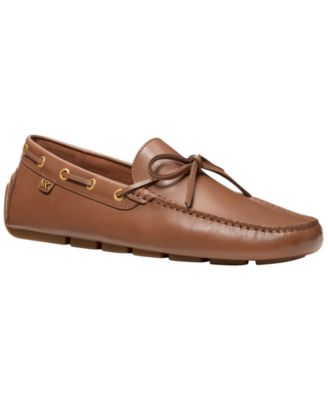 Мужские кожаные лоферы Michael Kors Sayer с круглым носком