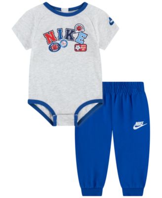 Nike Baby Boys' Short-Sleeve Bodysuit and Pants, 2-Piece Set