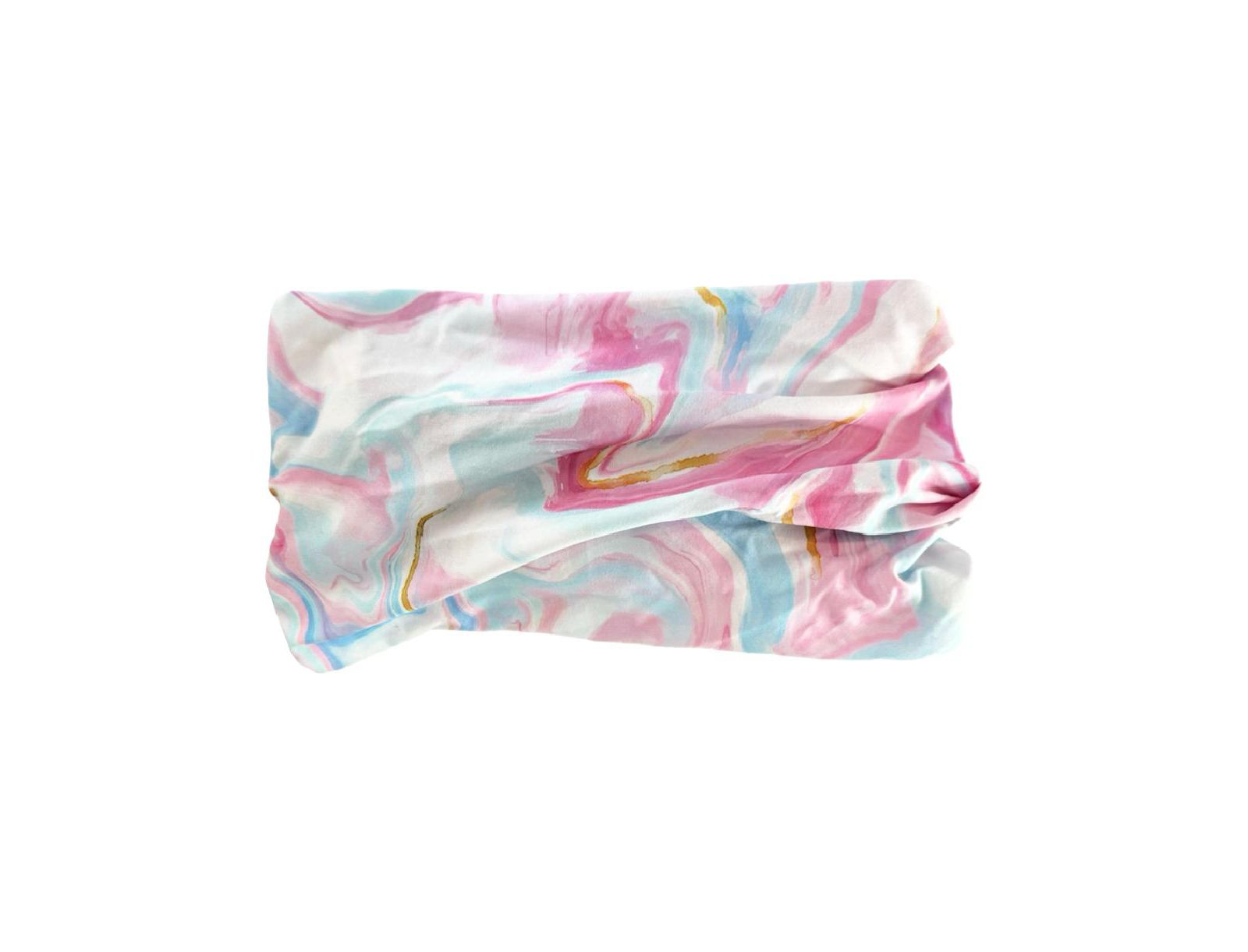 Headbands of Hope Женский тюрбан Luxe Tube Limited Edition Cotton Candy Skies Marble