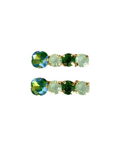 Headbands of Hope Women's Small Barrette Hair Clip - Jade Green