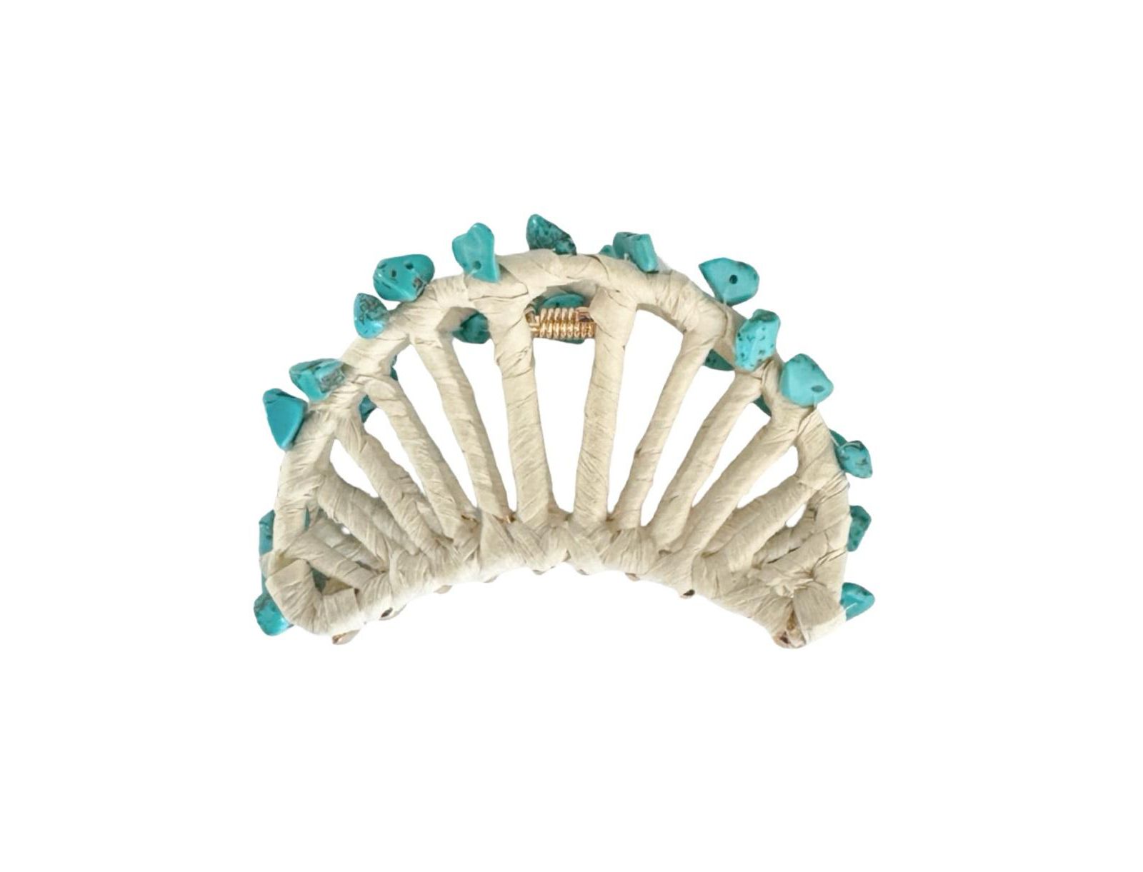Заколка для волос Headbands of Hope Women's Raffia Seashell, Teal