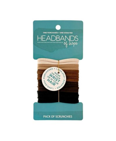 Headbands of Hope Women's Nylon Hair Ties - 16 pc set