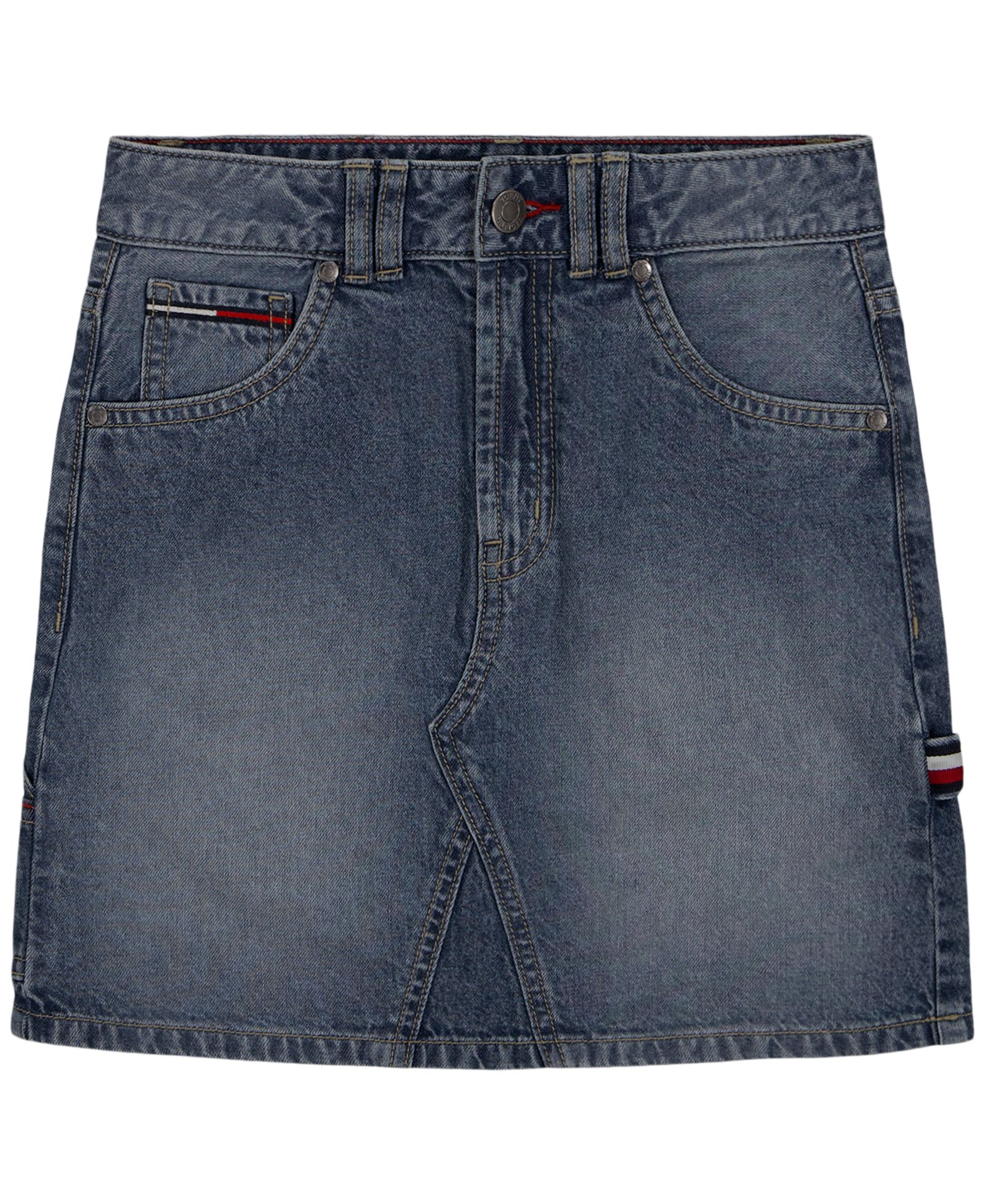 Tommy Hilfiger Детская джинсовая юбка-карго 7-16