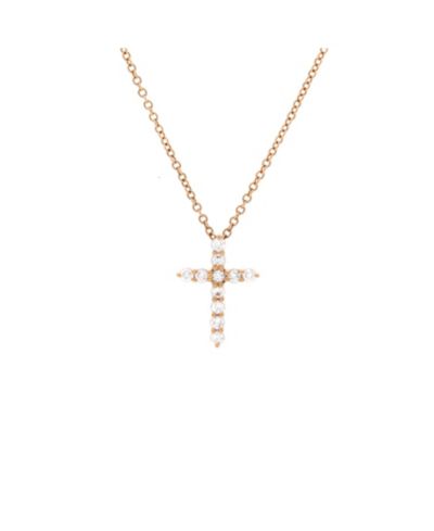 Подвеска Tiffany & Co Cross Pendant Necklace (б/у)