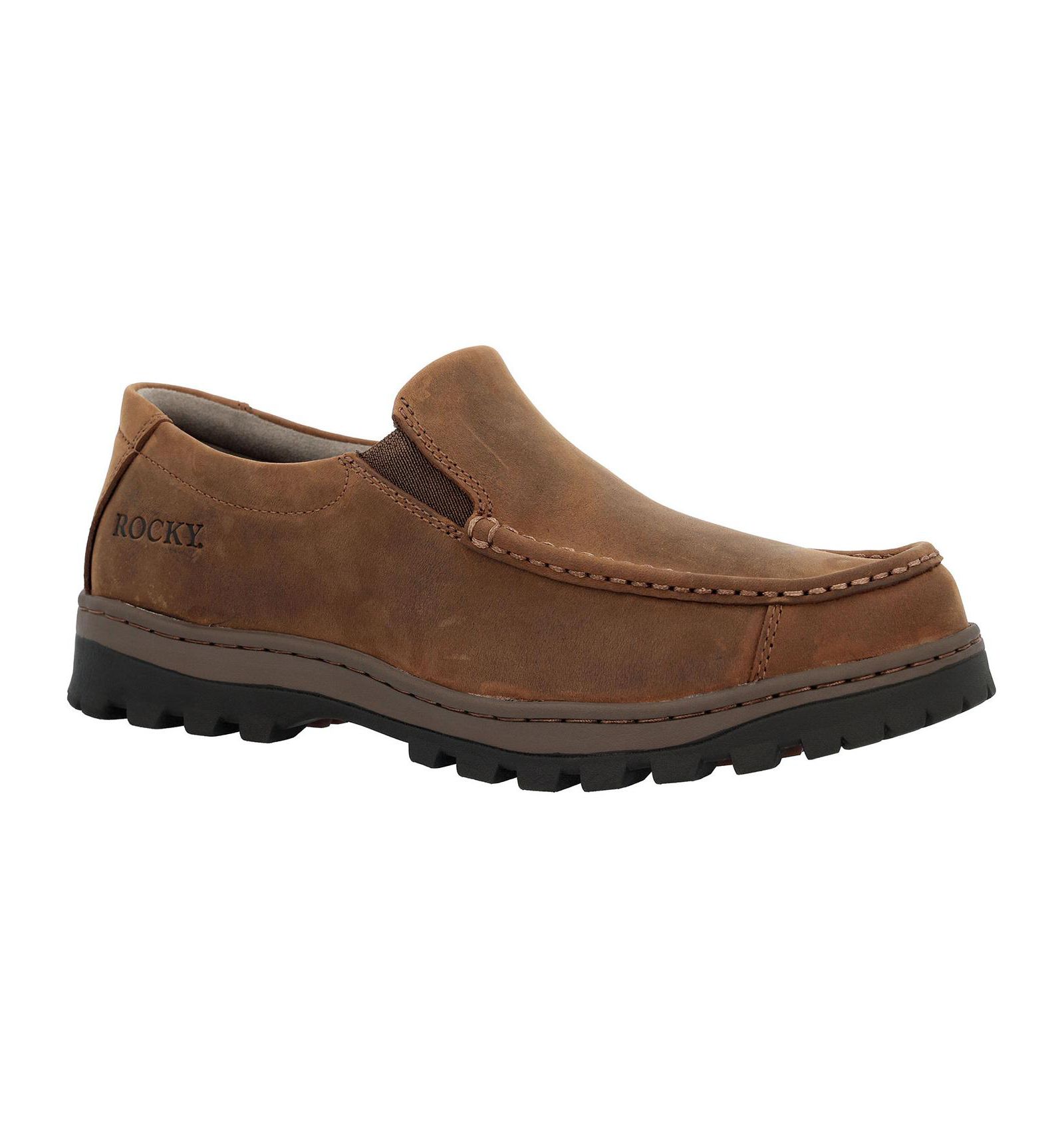 ROCKY Men's Outback LTE Moc Toe Loafer Outdoor Shoe