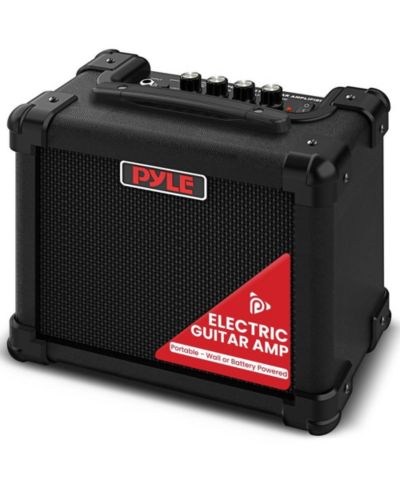 Pyle Portable 5-Inch HD Speaker 10W Guitar Amplifier