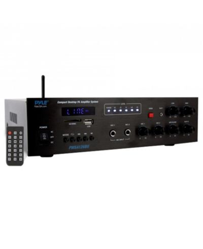 Pyle 500W Bluetooth PA Public Address Amplifier Receiver
