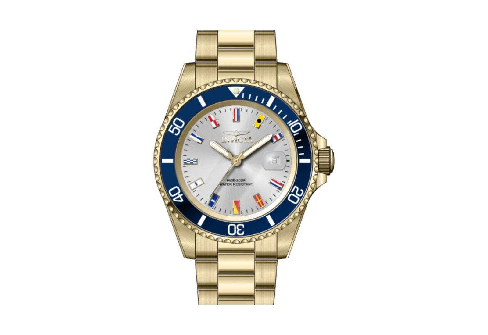 Invicta Men's Pro Diver  Quartz 3 Hand Dial Watch