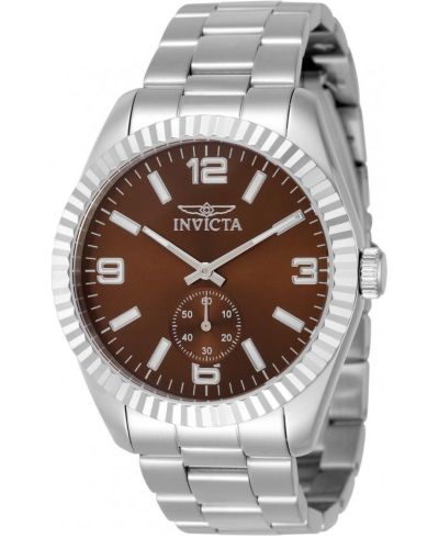 Invicta Men's Specialty  Quartz Multifunction Copper Dial Watch