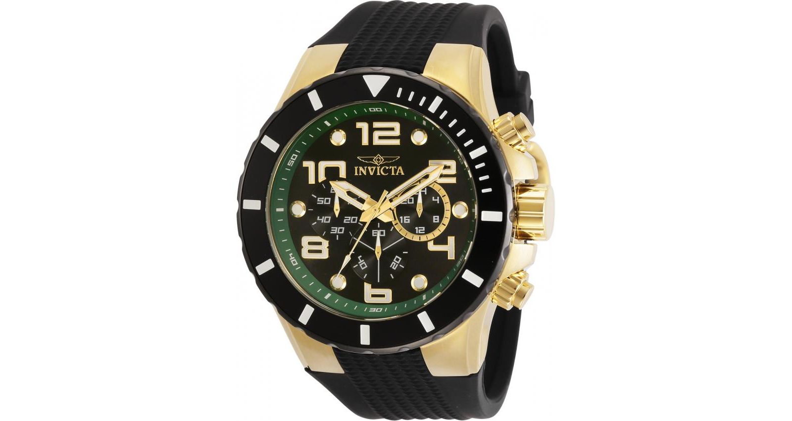 Invicta Men's 30777 Pro Diver Quartz 3 Dial Watch