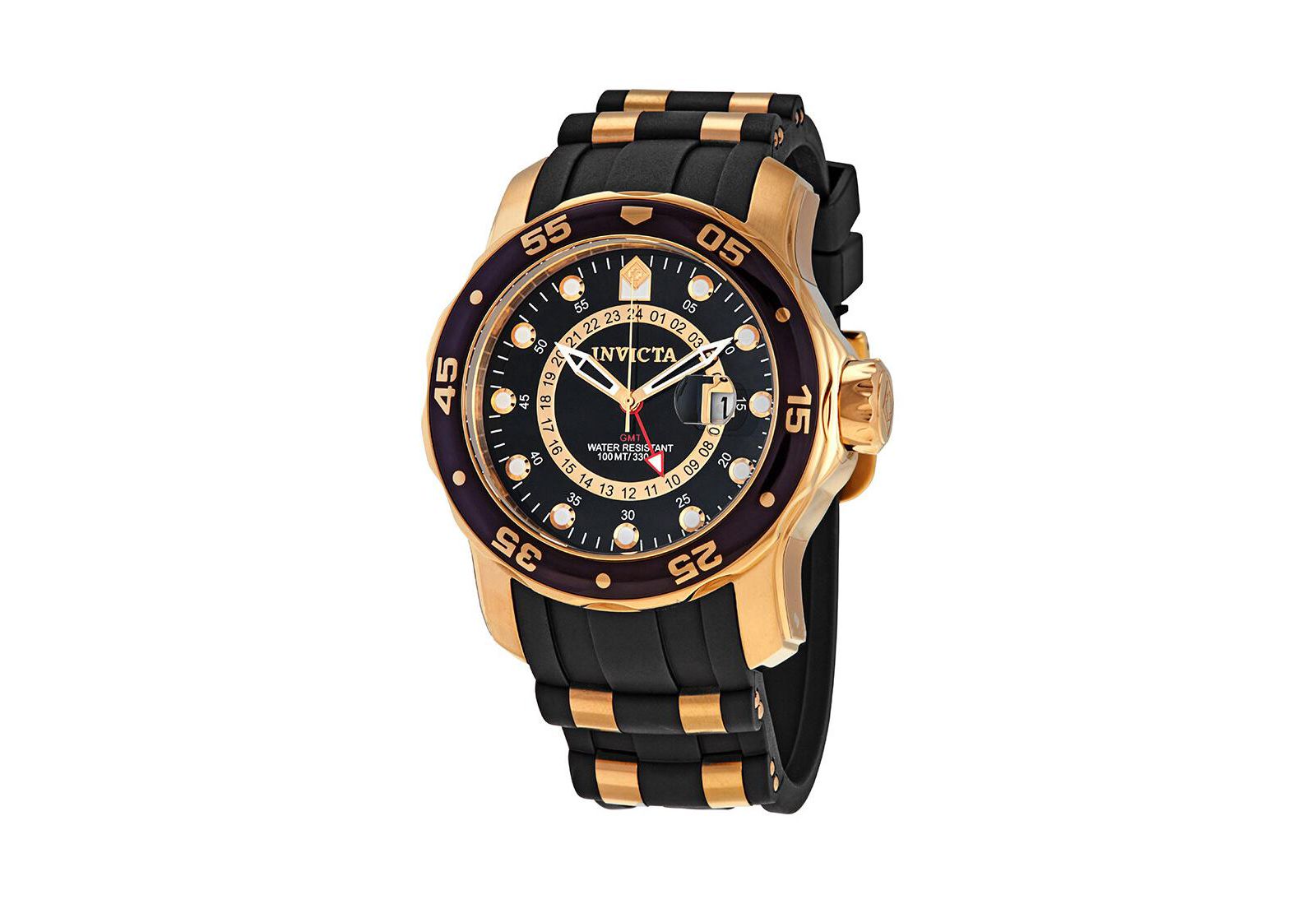 Invicta Men's 6991 Pro Diver Quartz GMT Dial Watch