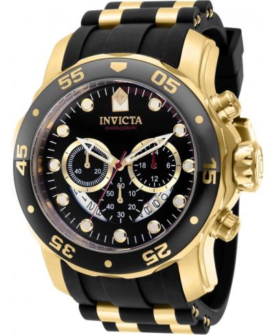 invicta Men's 37228 Pro Diver Quartz Chronograph Dial Watch